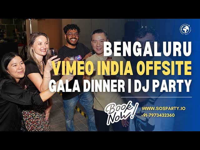 Top Corpoarte Events in Bengaluru by SOS Party gallery video thumbnail
