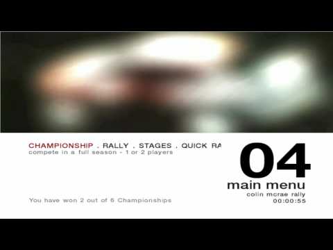 Colin Mcrae Rally 04 - Main Menu Theme