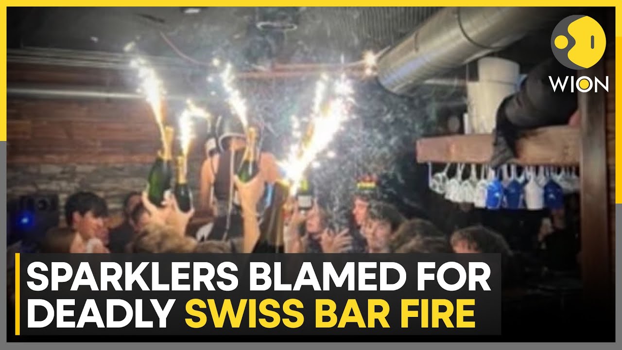 Swiss Bar Fire: Sparklers on Champagne Bottles Likely Cause of Deadly Swiss Bar Fire | WION NEWS