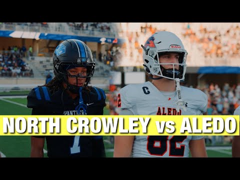 TXHSFB: #5 NORTH CROWLEY vs #19 ALEDO|| MUST SEE👀|| #viral