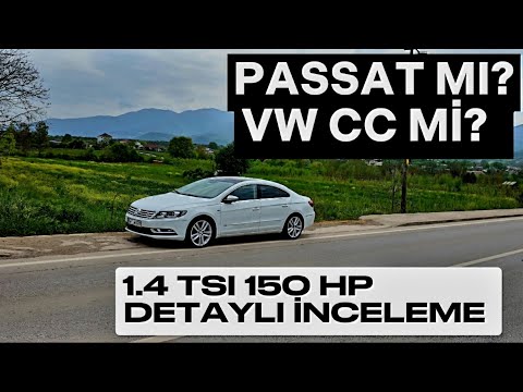 1.4 TSI 150 HP VW CC EXCLUSİVE 2016 MODEL DETAYLI İNCELEME (AGIR HASARLI)