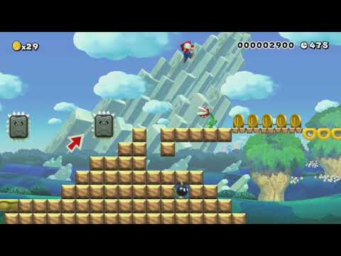 Whomp's Fortress N64 Fanmade by Daniel - Super Mario Maker - No Commentary 1bn