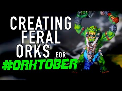 How to Make Ork Snakebite Clan Conversions in Warhammer 40K Orktober #wh40kdarktide #orktober