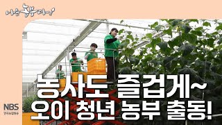 [나는농부다 302회] 농사도 즐겁게~ 오이 청년 농부 출동!