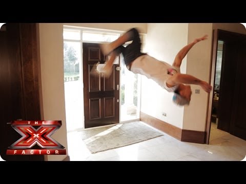 Sam Callahan crushes those backflip rumours - Samsung Video Diaries - The X Factor UK 2013