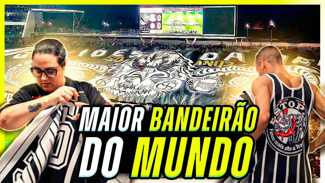 FUI NA FÁBRICA DOS BANDEIRÕES DE TORCIDA ORGANIZADA!