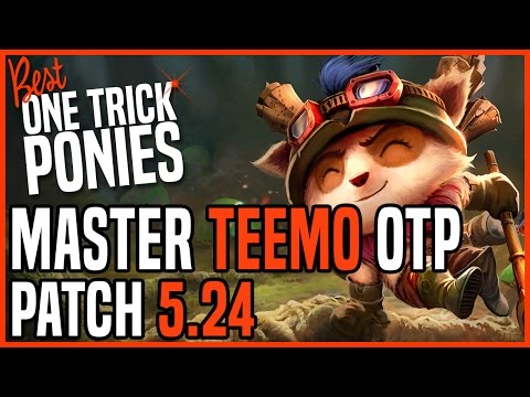 Patch 5.24 Teemo Top OTP - Matchup: Renekton - Ranked Master KR