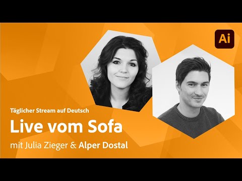 Grafikdesign mit Julia Zieger und Alper Dostal | Adobe Live