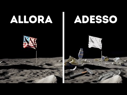 Tutte Le Bandiere Sulla Luna Ora Sono Completamente Bianche, Ma Perché?