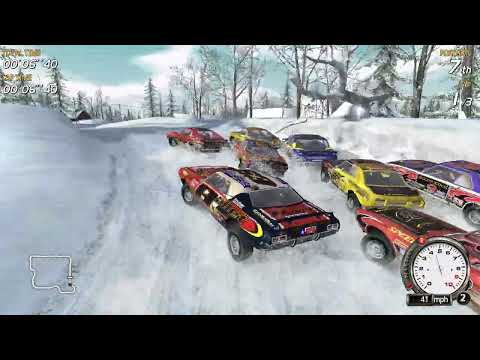 FlatOut Gameplay Part 15 [4K 60FPS PC] No Commentary