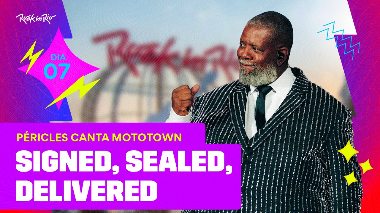 Péricles canta Signed, Sealed, Delivered de Stevie Wonder no Rock in Rio | Rock in Rio | Multishow