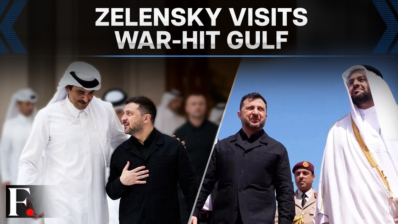 Ukraine Seals Defence Ties With UAE, Qatar During Zelensky’s Gulf Tour | Firstpost | N18G