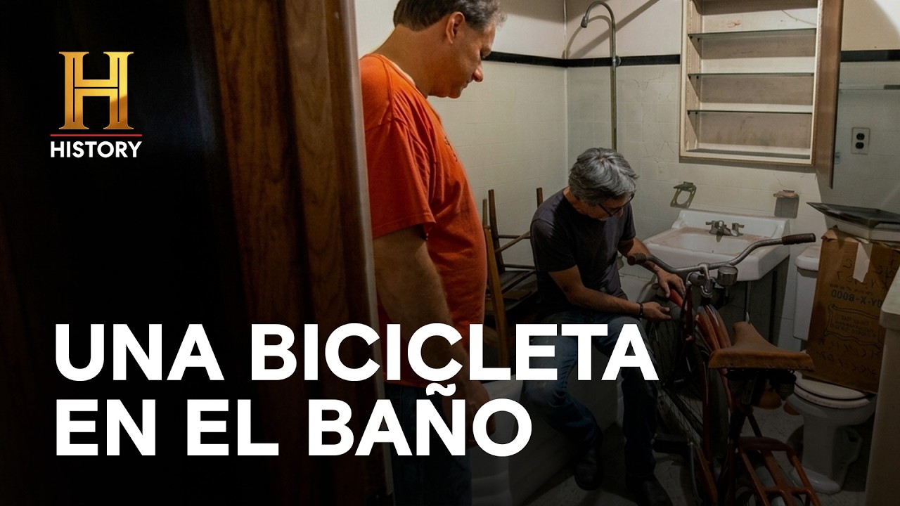 UNA BICICLETA EN EL BAÑO - Mike consigue una Schwinn Phantom - CAZADORES DE TESOROS