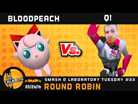 S@LT #33 | Bloodpeach (Jigglypuff) vs Q! (Falcon) - Round Robin - SSB64
