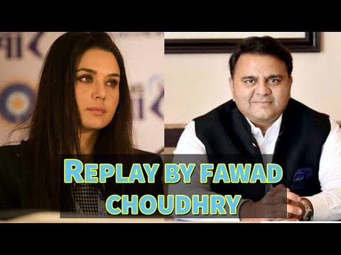 Fawad Choudhry Best Replay To Priety Zinta On Abhinandhan Tweet