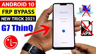 LG G7 ThinQ GOOGLE ACCOUNT BYPASS/ FRP UNLOCK (Without PC) New Method 2021 🔥🔥🔥