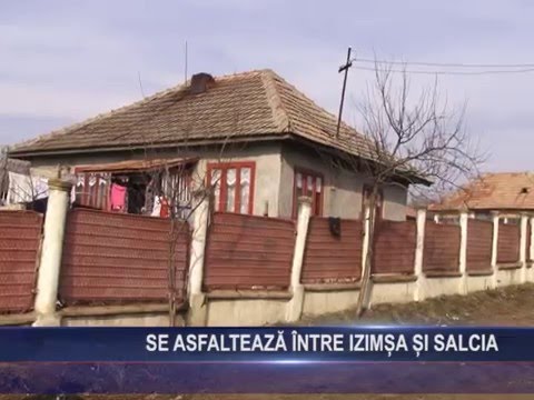 Se asfaltează intre Izimşa şi Salcia