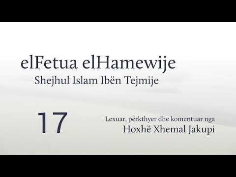 17. elFetua elHamewije - Hoxhë Xhemal Jakupi