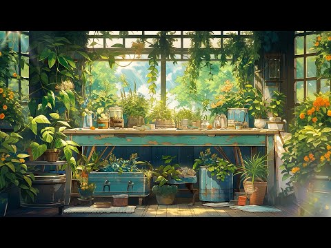 Green Spring Morning 🍃 Lofi Spring Vibes 🍃 Morning Lofi Songs To Calm Down And Feel Peaceful