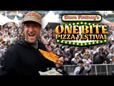 Dave Portnoy's One Bite Pizza Fest — Behind The Scenes
