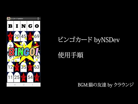 BingoCard byNSDev video thumbnail