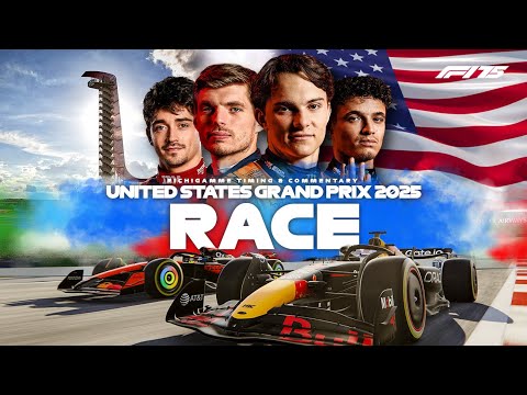 🔴 F1 LIVE RACE - United State GP RACE 2025 | Formula 1 Data
