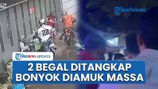2 Begal Kurir Paket di Astanaanyar Bandung Ditangkap, 1 Pelaku Babak Belur Diamuk Massa