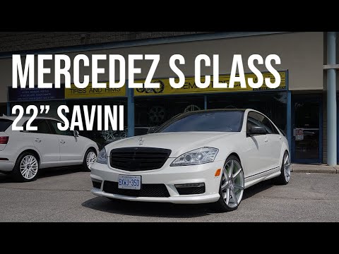 2013 Mercedes Benz S65 AMG 22" Savini BM10 done by PREMIERTIRE.CA 905-856-7467