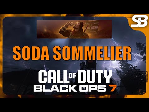 BO7 - Soda Sommelier Calling Card (Black Ops 7 Zombies Soda Sommelier Calling Card)