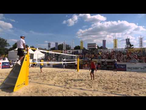 38 point set - Austria vs. Ukraine - CEV Satellite Baden 2012