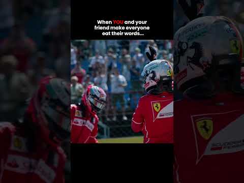 When Kimi Raikkonen And Sebastian Vettel Showed The Power Of Red in Formula 1