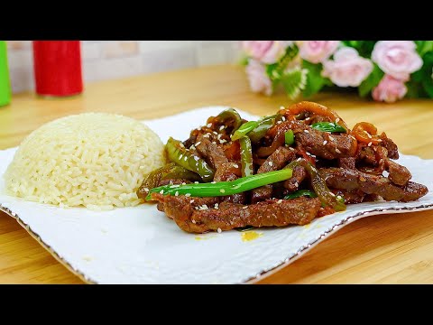 It's so delicious that you'll want to cook it every day! A quick recipe for meat and vegetables!