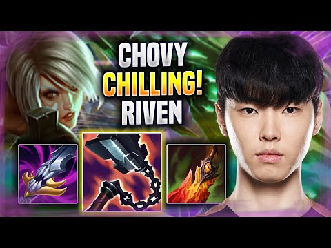 CHOVY CHILLING WITH RIVEN! - GEN Chovy Plays Riven MID vs Lulu! | Season 2022