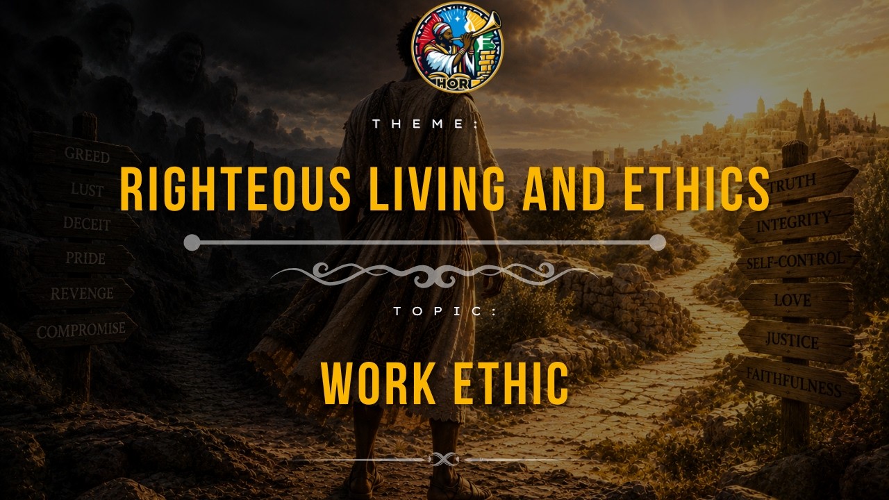 Work Ethic | Righteous Living and Ethics
