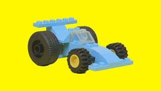 How to build a LEGO Race Car! Building Tutorial with LEGO Bricks | DIY LEGO MOC