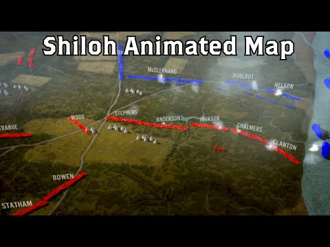 Shiloh: Animated Battle Map