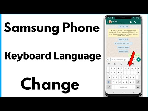 Samsung Keyboard Language Change | Keyboard Ki Language Kaise Change Kare