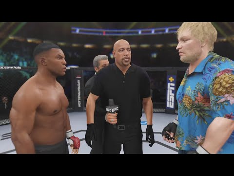 Mike Tyson vs. Bob - EA Sports UFC 4 - Boxing Club 🥊