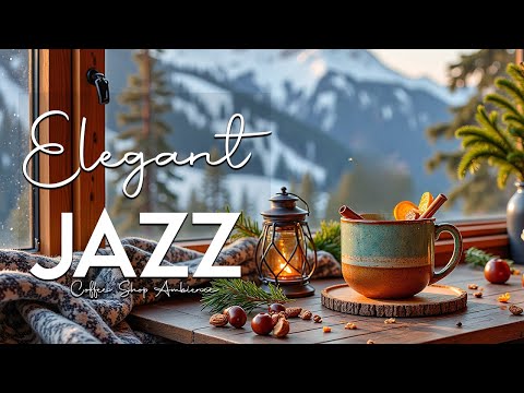 Elegant Jazz Music ☀️ Soft Morning Coffee Bossa Nova for Peaceful Work and Positive Energy