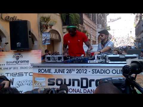 USAIN BOLT DJ for SounDrome @ via condotti