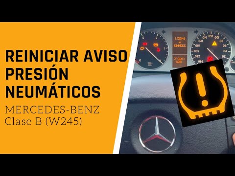 RESET PRESIÓN NEUMÁTICOS – Mercedes-Benz Clase B