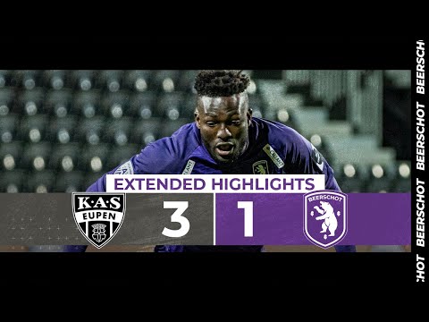 K. BEERSCHOT V.A. | #EXTENDEDHIGHLIGHTS | NOUBISSI SCORES IN 3-1 LOSS AGAINST EUPEN