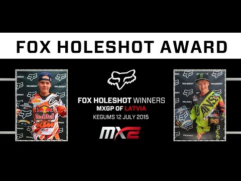 MX2 Fox Holeshots MXGP of Latvia 2015 - motocross