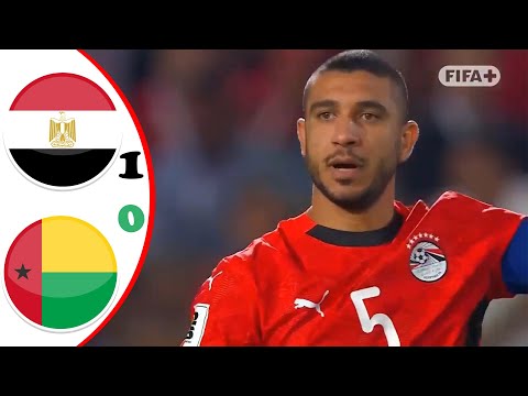 EGYPT vs GUINEA-BISSAU 1–0 – FULL MATCH HIGHLIGHTS | AFRICA QUALIFIERS ⚽🔥