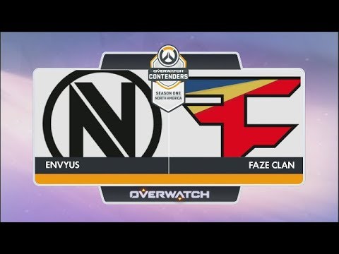 EnVyUs vs FaZe Clan (Part 1) | OW Contenders Season One: North America
