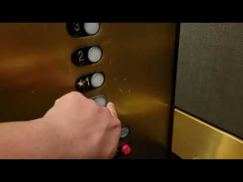 4K: 1987 Westinghouse RT Hydraulic Right Elevator | Pacific Corporate Center | Bellevue WA