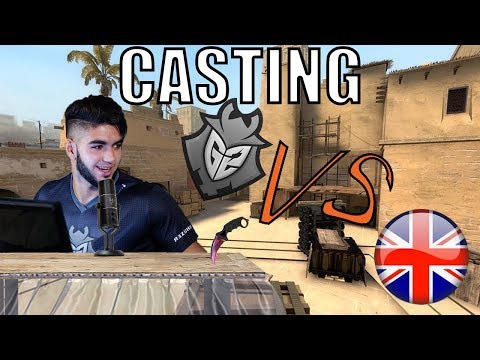 SCREAM CASTING A CS:GO PRO MATCH (G2 vs OKSUCC - MAP 1)