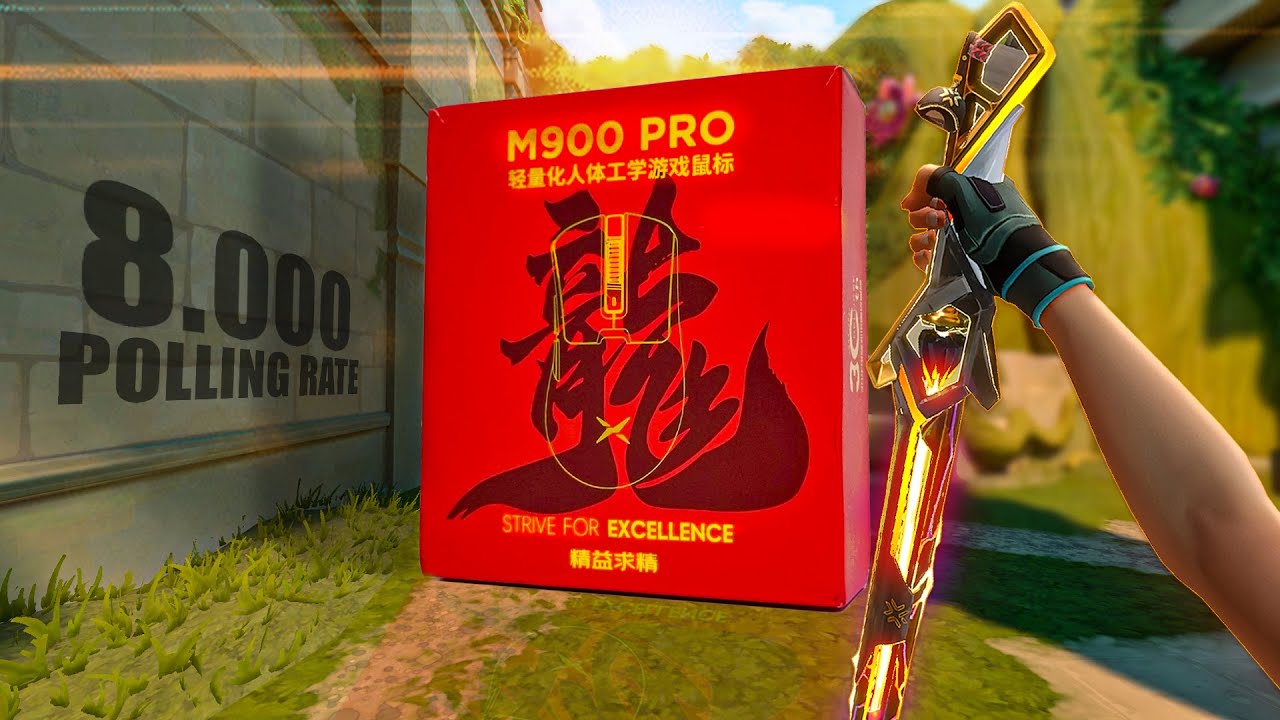 Não tem erro... UM DOS MELHORES MOUSES SEM FIO BARATO que JÁ TESTEI pra JOGAR VALORANT e FPS!