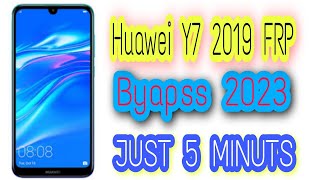 Huawei Y7 Prime 2019 DUB-LX1 Frp Bypass l Huawei DUB-LX1 Frp Google Account Unlock Without PC 100%td
