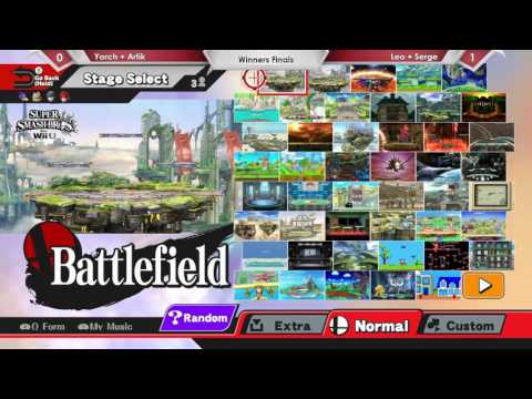 SP45 2v2 - Yorch (Falco) & Artik (Fox) Vs. Leo (Marth) & Serge (Roy) WF - Smash 4